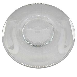 Steuben Art Glass 8 1/2" Clear Plate Vintage 1930s